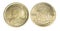Thailand 10 satang coin, 1957 or B.E.2500 isolated