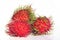 Thailand Asian rambutan isolated