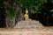 Thailand Budhist Budha, ready for candle lit ceremony.