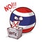 Thailand country ball voting no