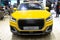 Thailand - Dec , 2018 : Audi Q2 yellow color luxury expensive car presented in motor expo Nonthaburi Thailand