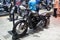 Thailand - Dec , 2018 : harley davidson inspiration street bob motorcycle show in motor expo