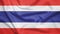 Thailand flag with fabric texture