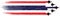 Thailand  flag with military fighter jets isolated  on png or transparent ,Symbols of Thailand,template for banner,card,