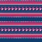 Thailand hill tribe seamless pattern and background, flat vector