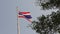 Thailand national flag is waving