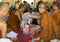 Thailand people participate in annual merit-making ceremony