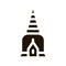 Thailand Religion Tower Icon Vector