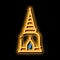 Thailand Religion Tower neon glow icon illustration