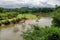 Thailand scenic view on River Kwai