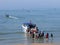 Thailand, tourists, sea trip, crowd of people