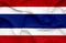 Thailand waving flag