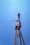 Thailand Wind Turbine and Blue Sky