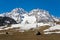 Thajiwas glacier at Sonamarg, Jammu and Kashmir, India.