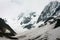 Thajiwas glacier stretching for miles in Sonamarg