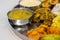 A Thali Full Of Bengali Traditional Dishes