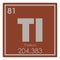 Thallium chemical element