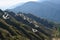 The Thambi view point near Zuluk coursing through the famous silk route which connects India and China