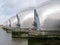 Thames barrier flood defense river thames london uk