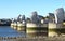 Thames Flood Barrier at Low Tide