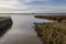 Thames river near Rainham Marshes