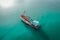 Than Mayom Bridge, Sunken and drowning boats in koh Chang, Trat, Thailand