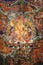 Thangka Tibetan Buddhist painting on cotton, silk appliqué,