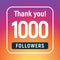 Thank you 1000 followers congratulation subscribe. 1k like follow anniversary
