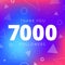 Thank you 7000 followers network post
