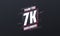 Thank you 7000 subscribers 7k subscribers celebration