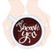 Thank you banner. Cup of coffee in two hands top view hand drawn sketch colorful art design elements