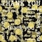 Thank You Design with Yellow and Black Polka Dot Tile Pattern Re