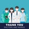 Thank you doctors and nurses