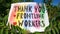 Thank You Frontline Workers - Acknowledgment - Nature Banner