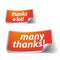 Thank you - grateful labels