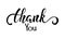 Thank you and Happy Thanksgiving Hand drawn calligraphy and brush pen lettering