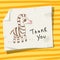 Thank you love and help animals card