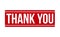 Thank You Rubber Stamp. Red Thank You Rubber Grunge Stamp Seal Vector Illustration - Vector