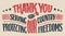 Thank you veterans hand-lettering card