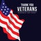 Thank you Veterans Vector Template Design Illustration