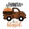 Thankful and blessed - Happy Harvest fall festival