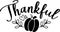 Thankful Quotes, Farmhouse Thanksgiving Lettering Quotes