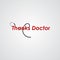 Thanks Doctor Vector Template Design Illustration