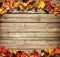 Thanksgiving autumnal background