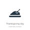 Thanksgiving day icon vector. Trendy flat thanksgiving day icon from united states of america collection isolated on white