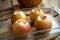Thanksgiving dessert menu. Fall harvest. Autumn menu. Stuffed apples. Apples stuffed with cottage cheese and cinnamon