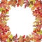 Thanksgiving Frame Arrangement. Autumn Fall Design.