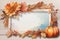 Thanksgiving Frame Enhancement: Sticker with Style and Variety