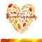 Thanksgiving greeting card