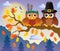 Thanksgiving owls thematic image 4